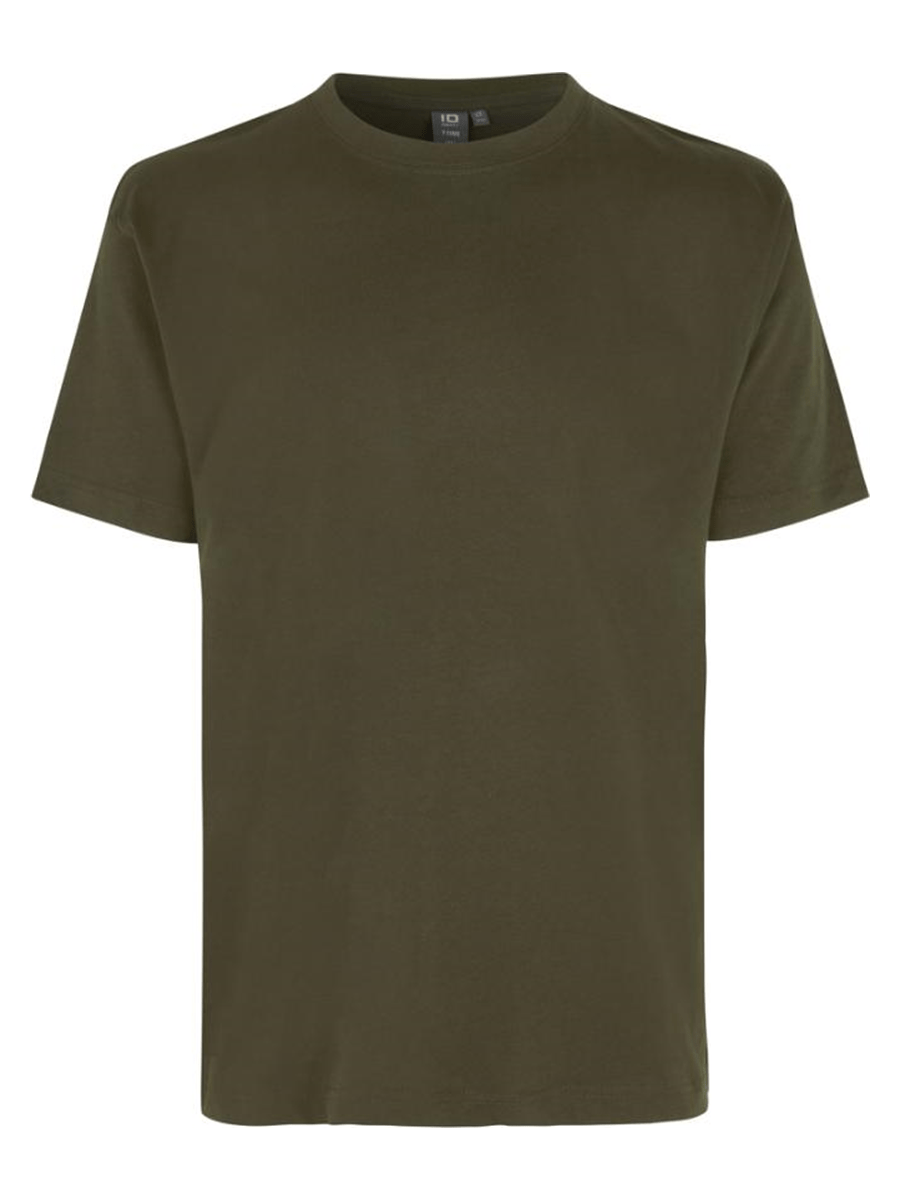 ID T-shirts / Polo 0510-oliven_S - Bygholm Menswear